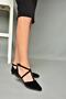 Black Women's Ballerina Ballerina D726537302 - 2