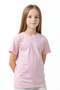 Girl's Round Neck Combed T-Shirt - 2