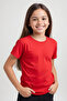 Girl's Round Neck Combed T-Shirt - 2