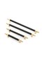 Zirve Elit 96 mm Furniture Kitchen Drawer Cabinet Cupboard Handle Handle Handles - Black-Gold - 1 Pc