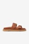 Duo Tan Skin Double Thick Tape Women Slipper - 2