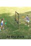 Jazzminton Sport Paddle Game With Net Indoor & Outdoor, Without Limits Pickleball Practice Board Bad - 4
