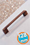 Antique Copper 128 mm Metal Furniture Kitchen Drawer Cabinet Handle Handle Oval Antique Handles - 2