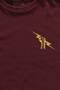 Burgundy T-Shirt Best in the World cm Punk Mixed Martial Arts Gym Sports Minimal Front Unisex T-Shirt - 2