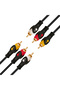 كابل 1.5 متر 3RCA-3RCA - 2