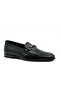 Genuine Crocodile Patterned Leather Rubber Injection Leather Sole Black Men's Shoes - K4602 - 2