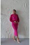 Women's Imported Fabric Pleated Dress with Pearl Embellishments, Cuff Button Detail, Special Design, Lined - 4