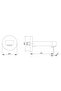 Nita Concealed Bathroom Faucet Outlet Spout 102159208-Y - 2