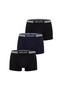 Black-Dark Blue Colored Boxed Stretch Modal Men's 3 Piece Boxed Boxer Th.Cl.3.Vr.60.Pc.Vr