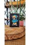 Leather Stitched License Case Container with Teddy Bear Auto Vehicle Motor License Holder License Protector - 2