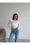 Women's Boat Neck Sheer Softtouch Stretchy Premium Blouse Ml4008 - 4