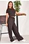 Diamond Patterned Stone Comfortable Double Set - 2