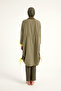 Khaki Full Covered Hijab Swimsuit with Fixing, - 7