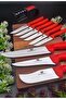 10-Piece Set Kitchen Meat Butcher Skinning Knife, Sürmene Fruit Knife Set, Sharpening Tool - 5