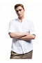 Long Sleeve Buttoned Regular Fit Cotton Judge Collar Shirt
