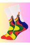 Special Series Socks Colorful Fun Happy Paint Patterned Comfortable Design Style Scented Seamless Socks - 7