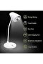 مصباح قراءة LED مع تحكم باللمس، 16 مصباح LED SMD، 3 أوضاع سطوع، إضاءة مكتب قابلة لإعادة الشحن عبر USB، F - 3