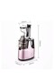 Slow Masticating Juicer, Cold Press, Wide Chute, Quiet Motor, BPA-Free, High Juice Yield - 7