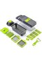 Vegetable Chopper: Multifunctional All-in-One Food Slicer Dicer Cutter with Draining Baske - 8