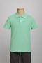 Boy's Combed Cotton Polo Neck Water Green School T-Shirt - 3