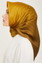 Sura Silk Scarf 9150D (S) 90 X 90 Oil Green - 52 - 3