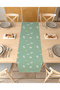 Flower Bohemian Patterned Special Design Runner Digital Printed Decorative Tablecloth Modern Home Decoration
