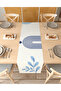 Leaf Bohemian Patterned Special Design Runner Digital Printed Decorative Tablecloth Modern Home Decoration