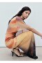 Asymmetrical Layered Pattern Dress - 8