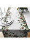 Digital Printed 40X140 cm Velvet Runner with Folded Edge Stitching