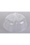 Plastic Microwave Plate Cover, Microwave cover for food L27cm, W12cm