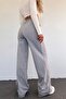 Striped Wide Leg Sweatpants Trousers - 6