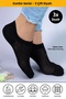 Original Women's 3 Pairs of Luxury Modal Seamless Invisible 4-Season Breathable Soft Textured Flexible All-Day Comfortable Casual Sports Shoes Sneaker Ballet Booties Socks
