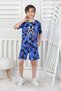 Bape Binary Shorts T-Shirt Suit Bottom Top Digital Printing Men's Suit Unisex Bottom Top Suit - 3