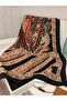 Etnik Desen Pamuk İpek Şal - 2