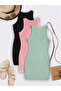 Women's Black Pink Green 3 Pack Mini Slimfit Dress - 3