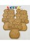 Wooden Painting Toy Set – 5-Piece Flower Figure + Acrylic Paint and Brush |   Educational Art Activity