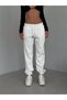 Three-Threaded Ribbed Jogger Winter Sportswear Bottoms - 5