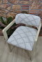Medusa Chair Cover Jacquard Fabric - 4