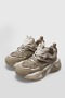 122230015 Kate Unisex Leather Sneakers Sneakers BEIGE - 7
