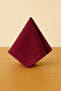 Luna Series Velvet Textured 2-Piece Guest Napkin - Cherry - 4