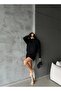 Dgn's Solid Basic Soft Textured 2-Piece Sweater-Skirt Set - 3