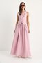 Women's Powder Vest and Flared Skirt Set with Pocket Detail 9294 60281004 - 2