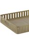 Golden Rectangular Serving Tray - 2