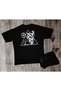 Unisex Stylish Comfortable Oversize Cotton Crew Neck T-Shirt with Special Design Code 27355 - 2