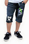 3-Piece Black-Smoked-Navy Capri, Printed Collection Boys' Shorts & Bermudas - 3