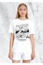 Unisex Stylish Comfortable Oversize Cotton Crew Neck T-Shirt with Special Design Code 27102 - 2