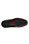 Genuine Leather Black Loafer Men's Leather Shoes - Buckle Detailed - 3