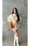 Dgn's Women's Oversized Knitwear Pullover - 5