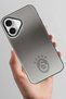 iPhone 16 Compatible Galatasaray 5 Star Single Color Emblem Premium Licensed Phone Case - 2