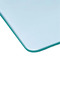 Transparent Glass Cutting Board, Oval Edge Cutting Board, Antibacterial, Presentation Board. - 5